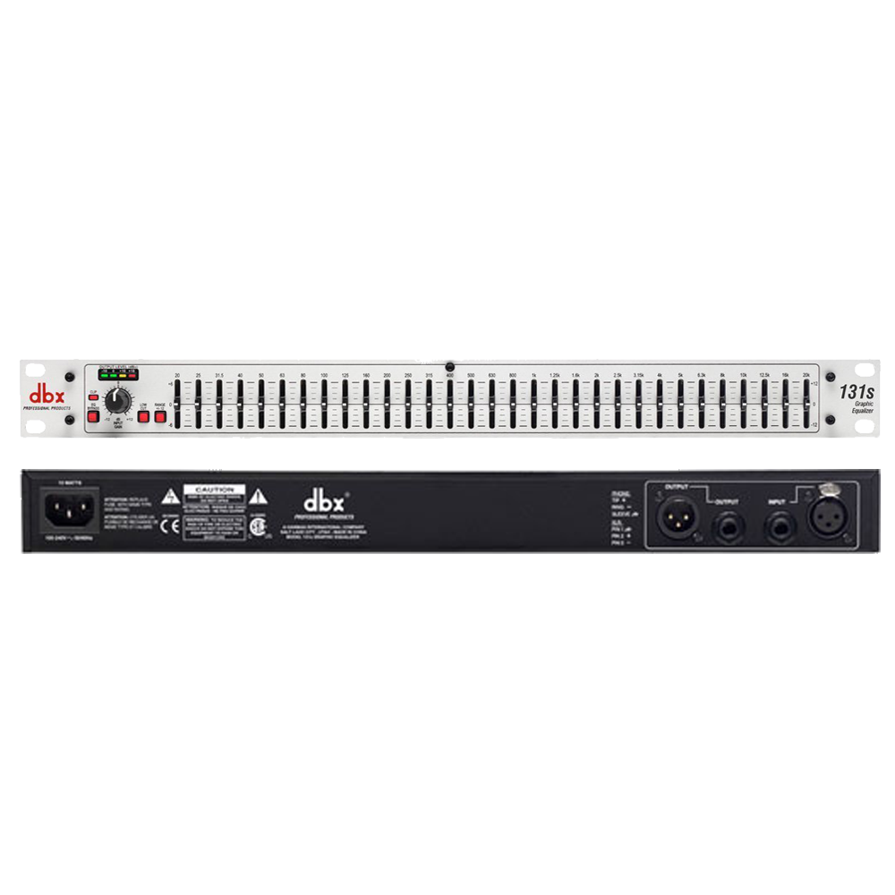 DBX 131S Audio equalizer (mono) - MaestroVision - Audio & Video 